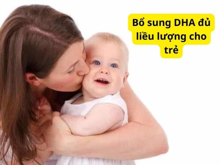 Liều lượng DHA cho trẻ