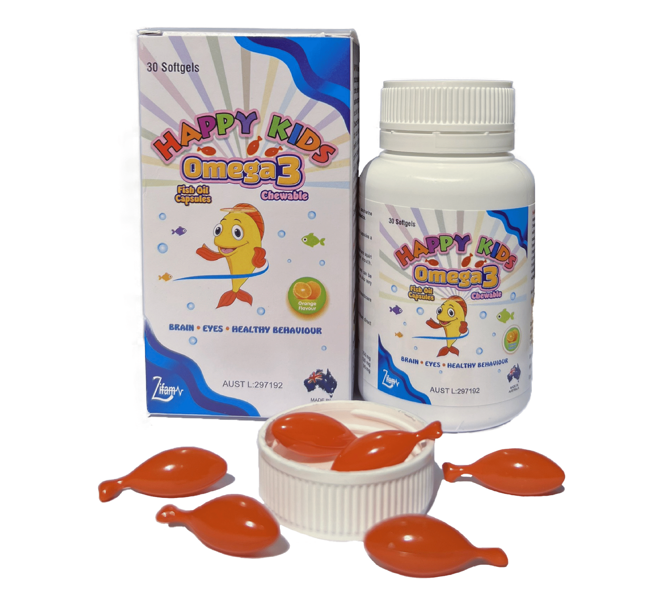 Happy Kids – Dầu cá Omega 3 nhập khẩu từ Úc