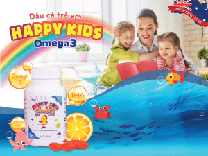 dầu cá Happy Kids Omega 3